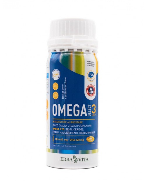 OMEGA 3 SELECT 3 UHC 120 Softgel Erba Vita